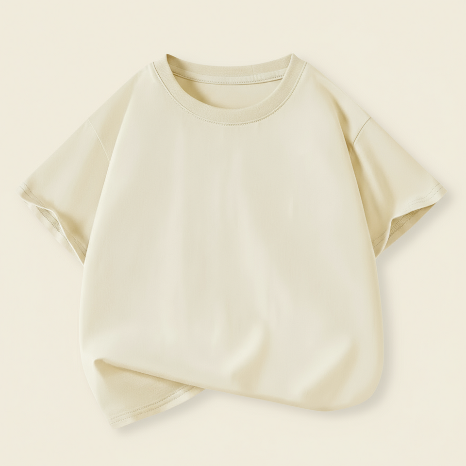 SimpleWear – Casual & blødt – Relax Fit T-shirt med rund hals