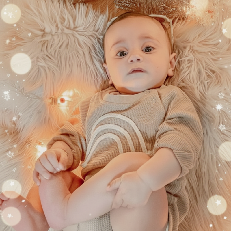 SnuggleHue – Weich & bequem – Regenbogen-Baby-Strampler