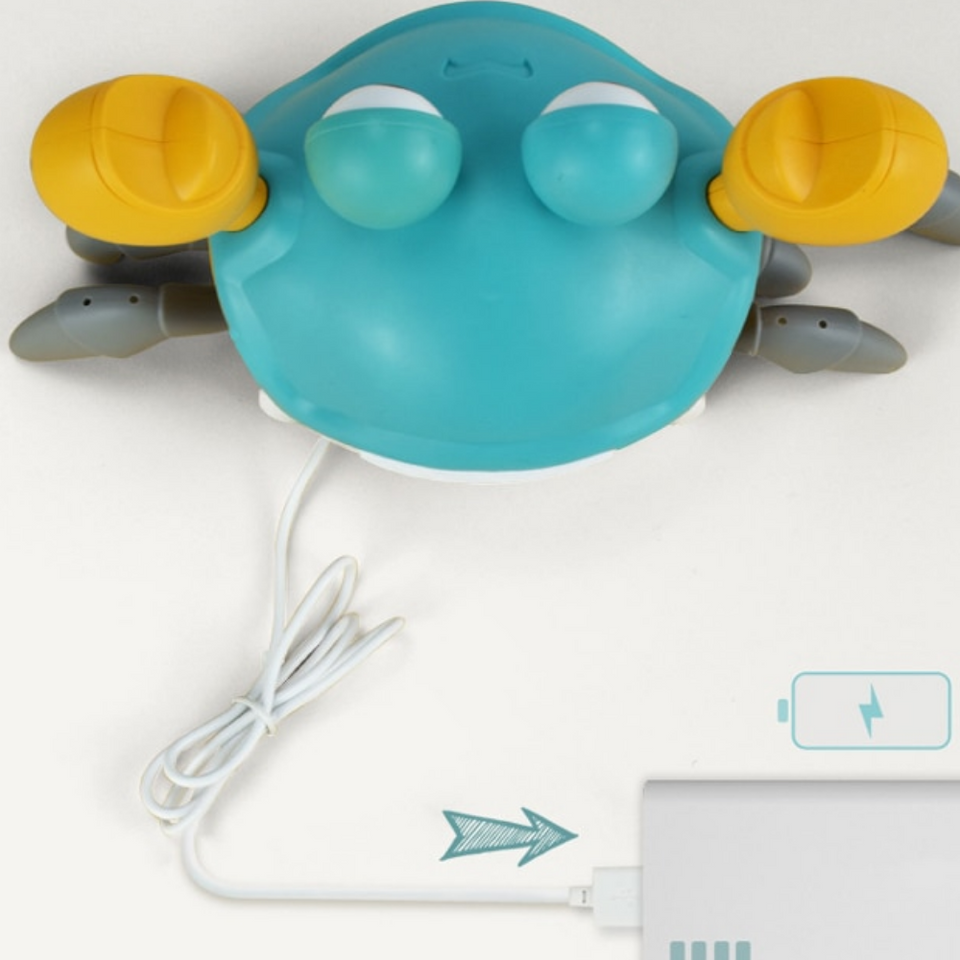 Walking Crab™ | Opmuntrer din lille dreng til at kravle - Walking Crab