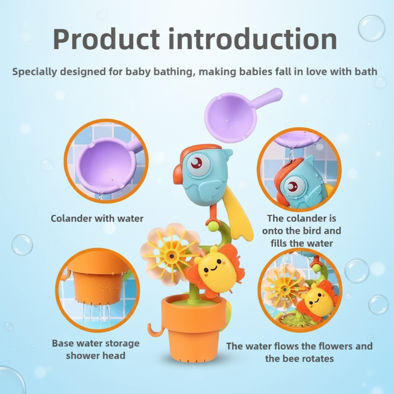 WaterWhirl – Farbenfroh & lehrreich – Wassersprinkler