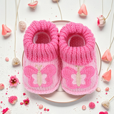 Mini Fashion – Gestrickte Babyschuhe (3-6 Monate)