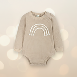 SnuggleHue – Blødt og behageligt – Regnbue-babybody