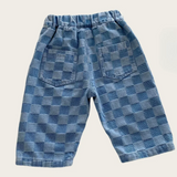 DenimCheck – Bequem & trendy – Kinderhose mit Karomuster
