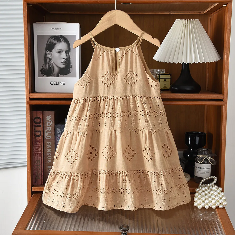 BohoBelle – Elegant & bequem – Kleid mit Stickereien