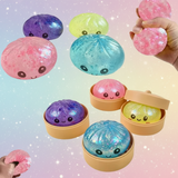 FunSquish –  Farbenfroh & Glitzer-Spaß – Glitzer-Squishy - Knödel