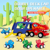 DinoDrive – Kreativ & abenteuerlich – 5-in-1-Lkw-Spielset