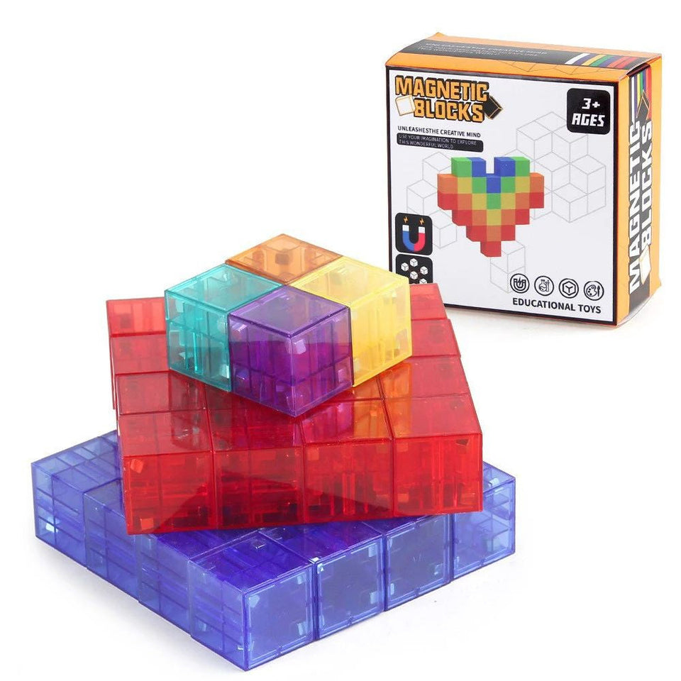 Magic Cubes - Fantasie & Spaß – Magnetische Bausteine