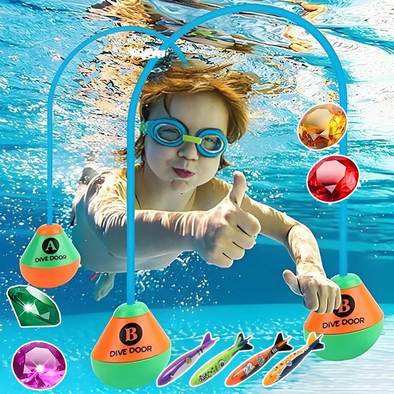 FunDive – Wasserspaß & Lernspielzeug – Schwimmbad-Spielzeug-Tauchset