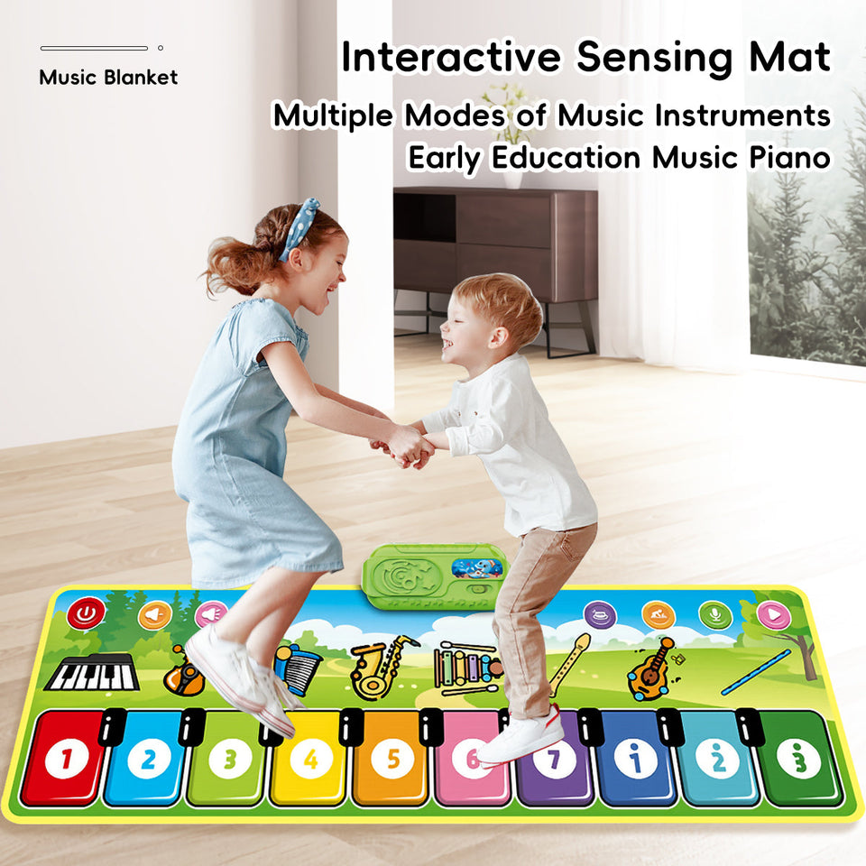 Piano Mat™ - Dans på  Klavertangenter - Musikalsk legetøj