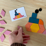 Woods™ | Udvikler kreativitet - Geometrisk puslespil