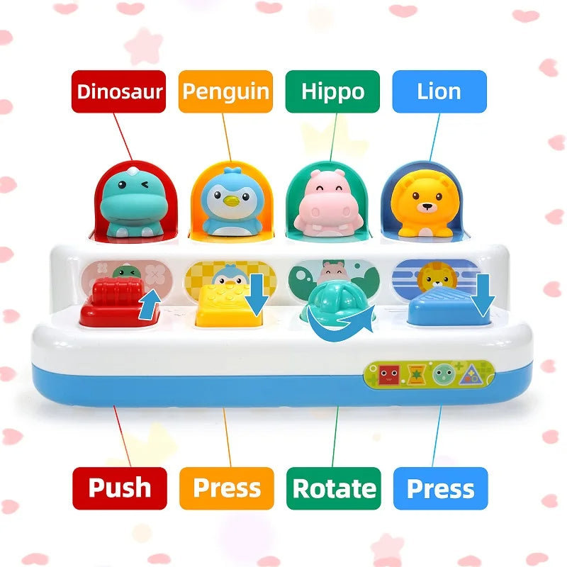 Baby Button Toy™ - sjov med at trykke - Babylegetøj