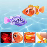 TinySwim – Spaß & Bewegung – Elektronischer Schwimmfisch mit LED-Licht