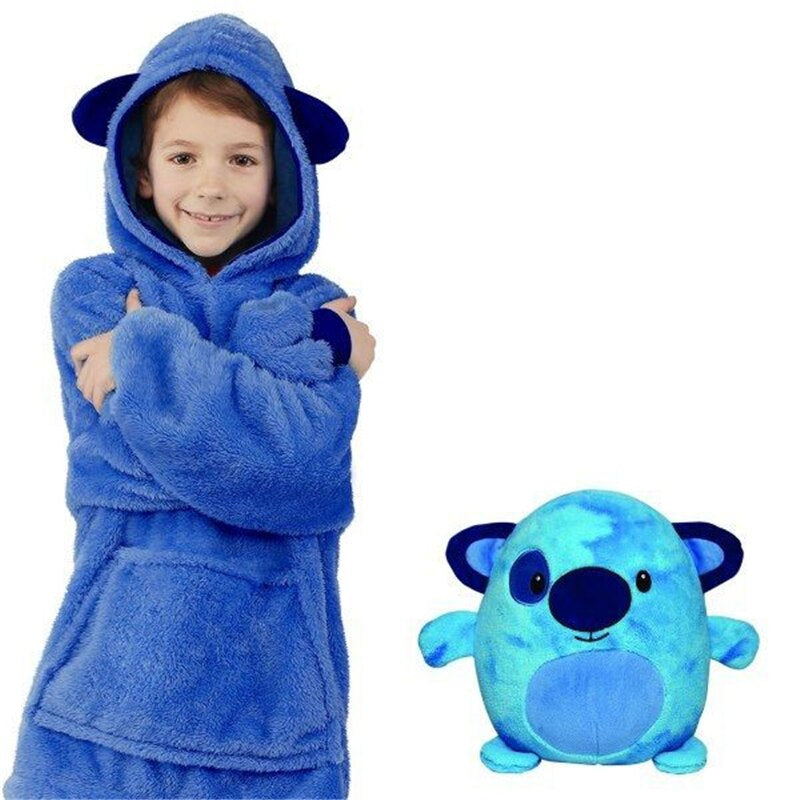 CuddleHoodie™ - Hættetrøje og kram i ét! - Varm og multifunktionel