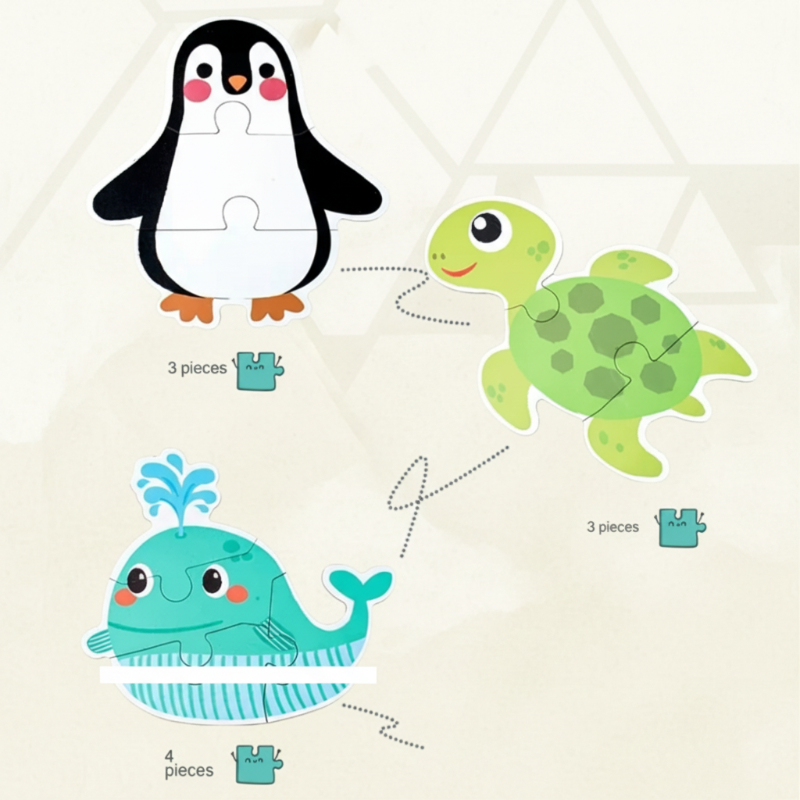 BrainBox – Lernen & Spielen – 3D-Holzpuzzle