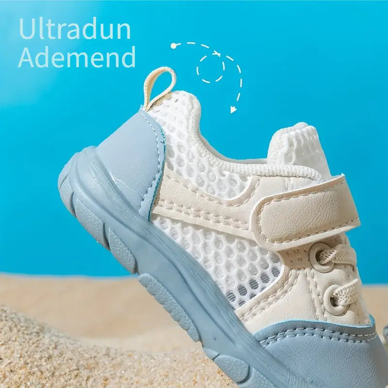 TinySteps Kids - Natürlich & sicher – Barfuß-Babyschuhe Blau