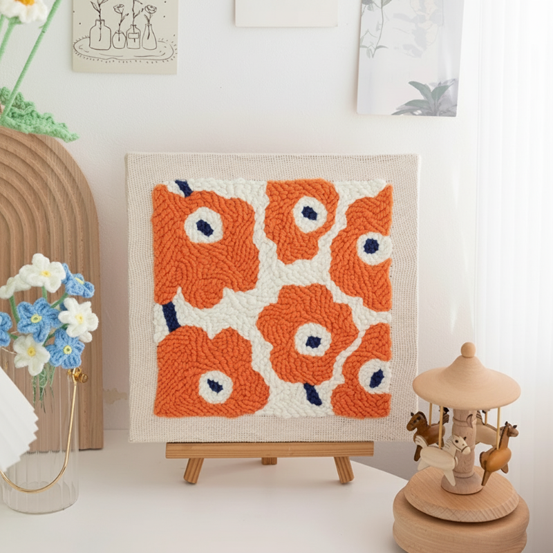 BloomCraft – Kreativ & Handgemacht – Stickerei-Starterkit