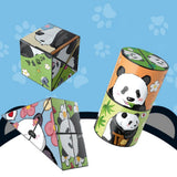 Panda Puzzle™ - lærerig underholdning - Puzzle Cube