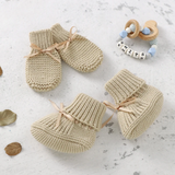 Booties & Mittens – Blødt & varmt – sæt med handsker og tøfler