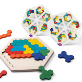 Hexagon Puzzle™ - Uendelige løsninger - Geometrisk puslespil