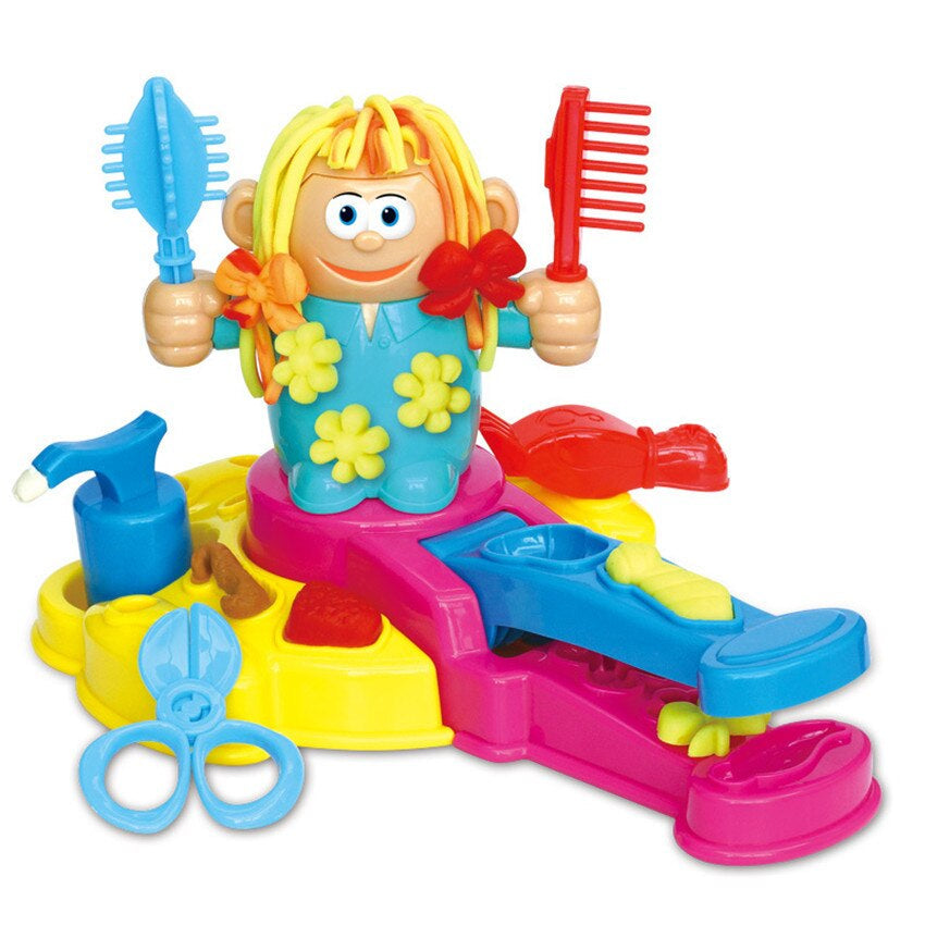 Clay Hairdresser Set™ - Frisørsalon Eventyr - Frisørsæt