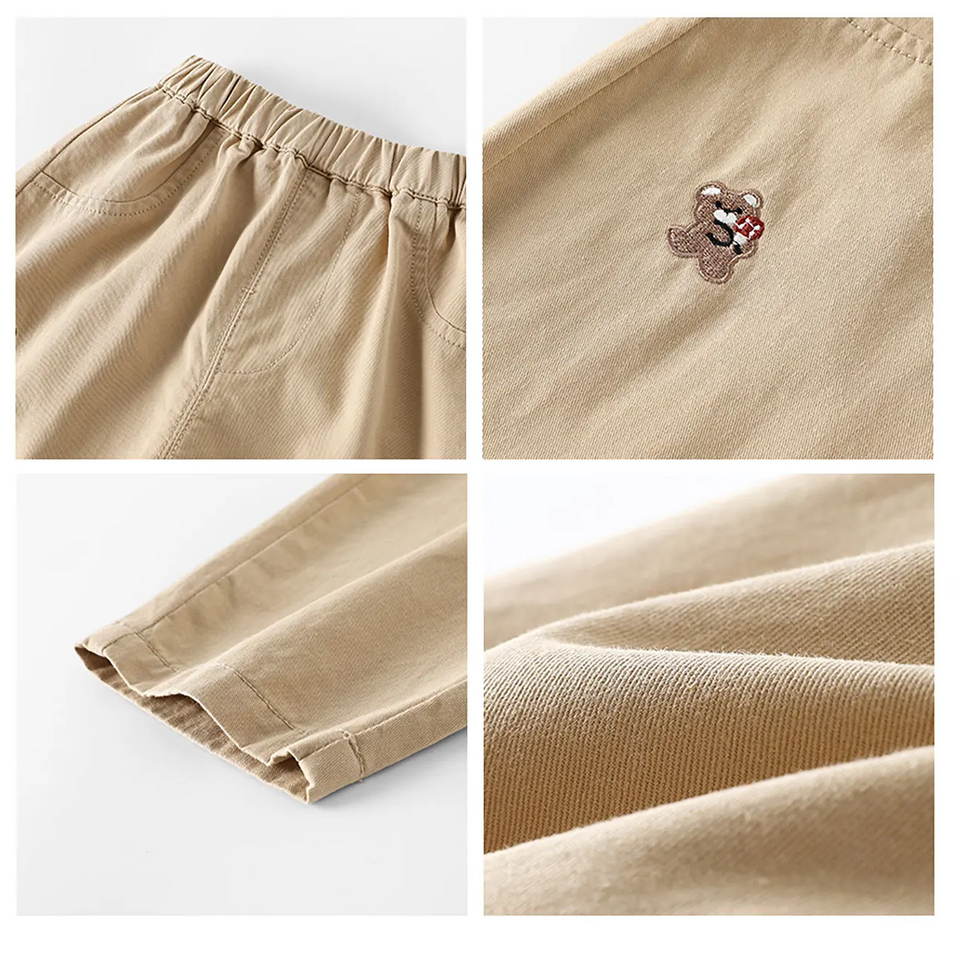 LittlePatch – Weich & bequem – Kinderhose mit gestickten Details