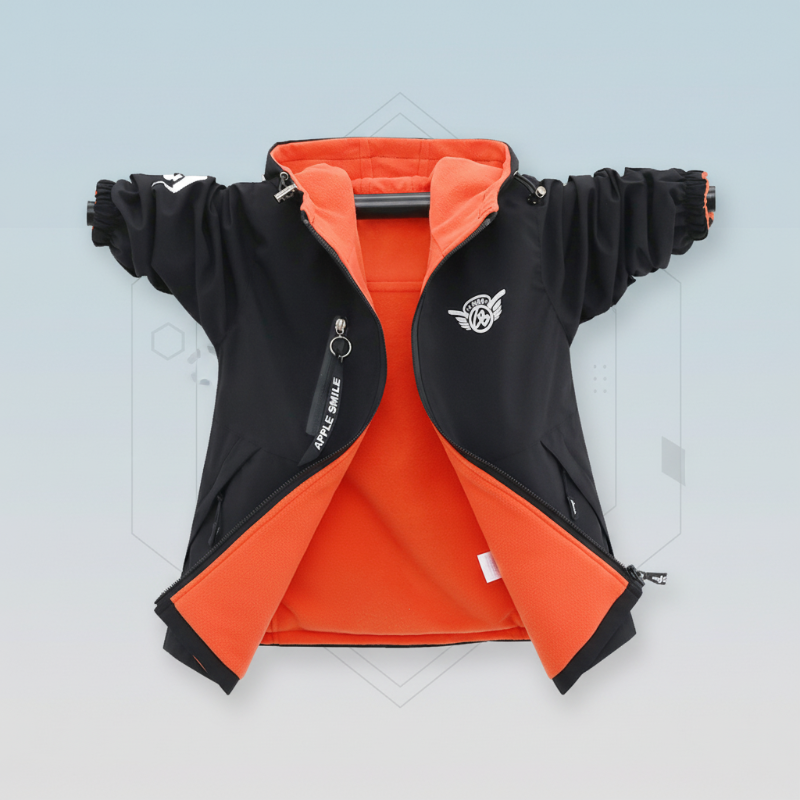 Reversible Kids Jacket – Waterdicht & Winddicht – Lichtgewicht Jas