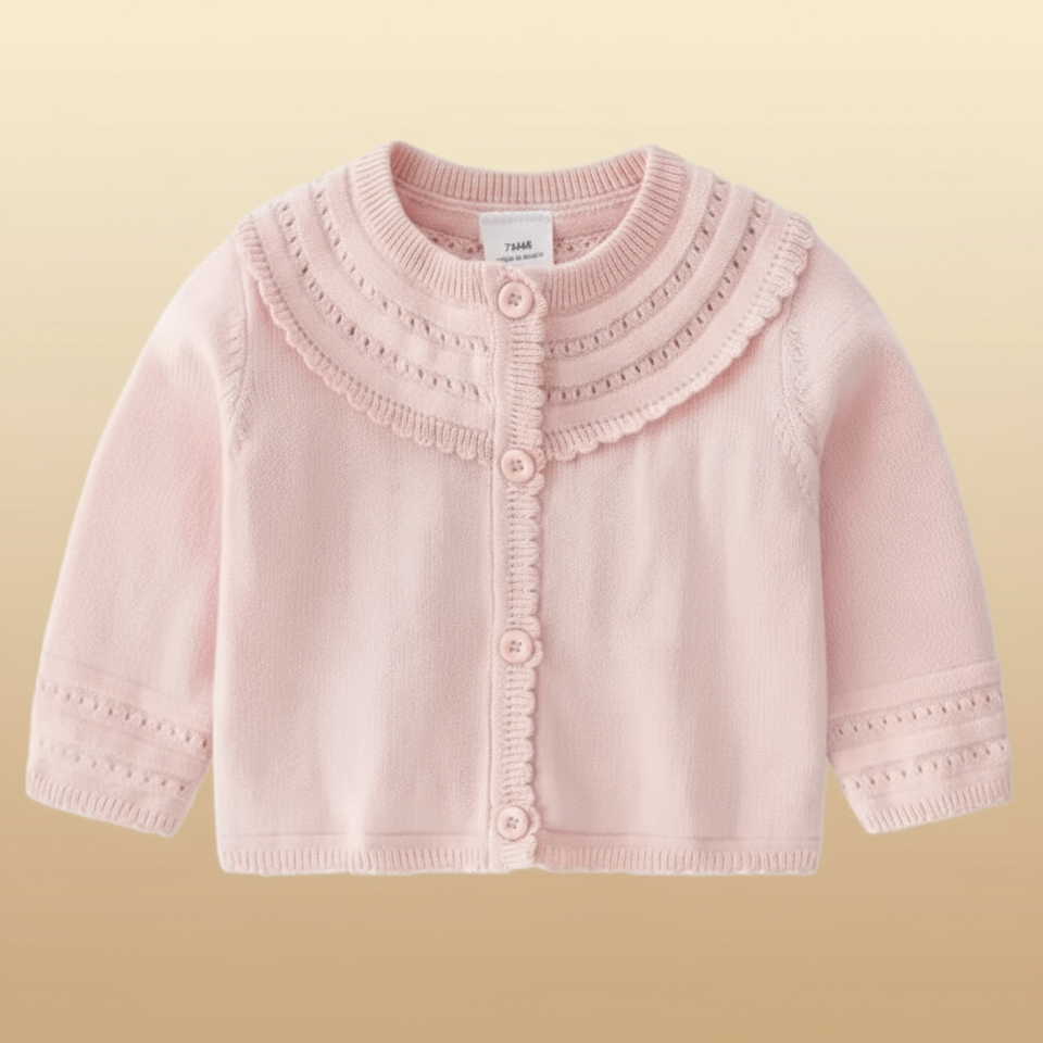 CozyCub – Komfortabel og moderigtig – strikket cardigan til børn
