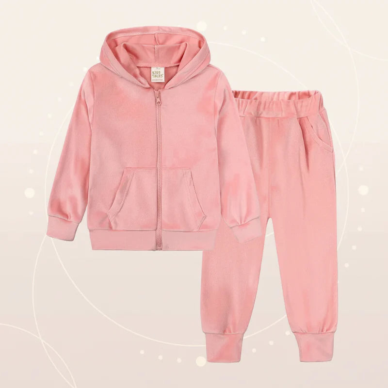 Kids Tales – Warm & Comfortabel – Velvet Trainingsanzug für Kinder
