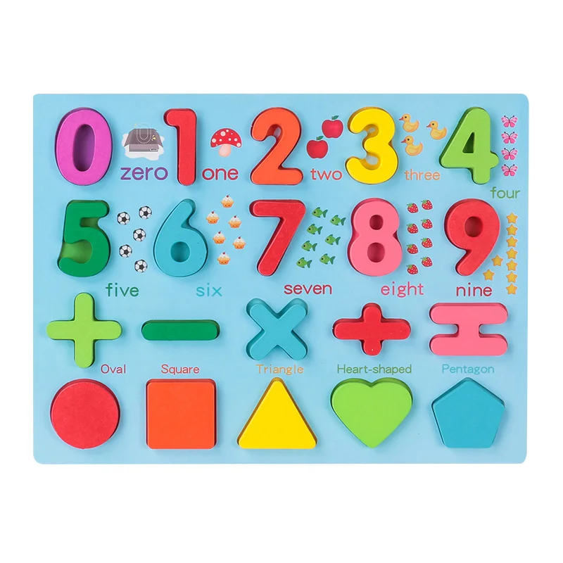SmartBoard – Farbenfroh & lehrreich – Montessori Zahlen- und Buchstaben-Lernpuzzle