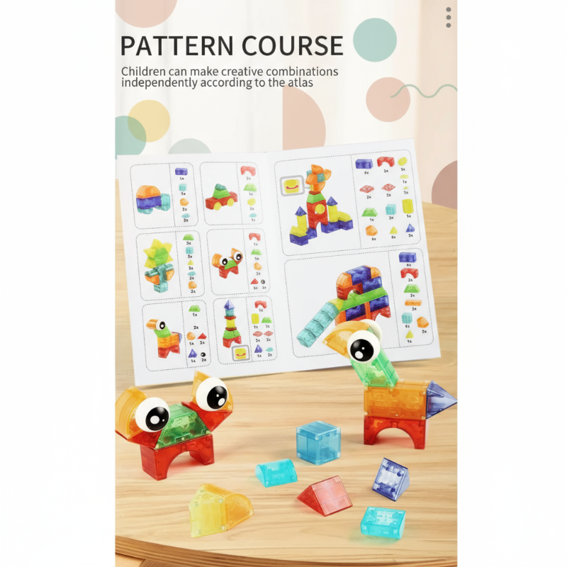 MagniCube – Kreativ & lehrreich – Magnetisches Bauklötze-Set