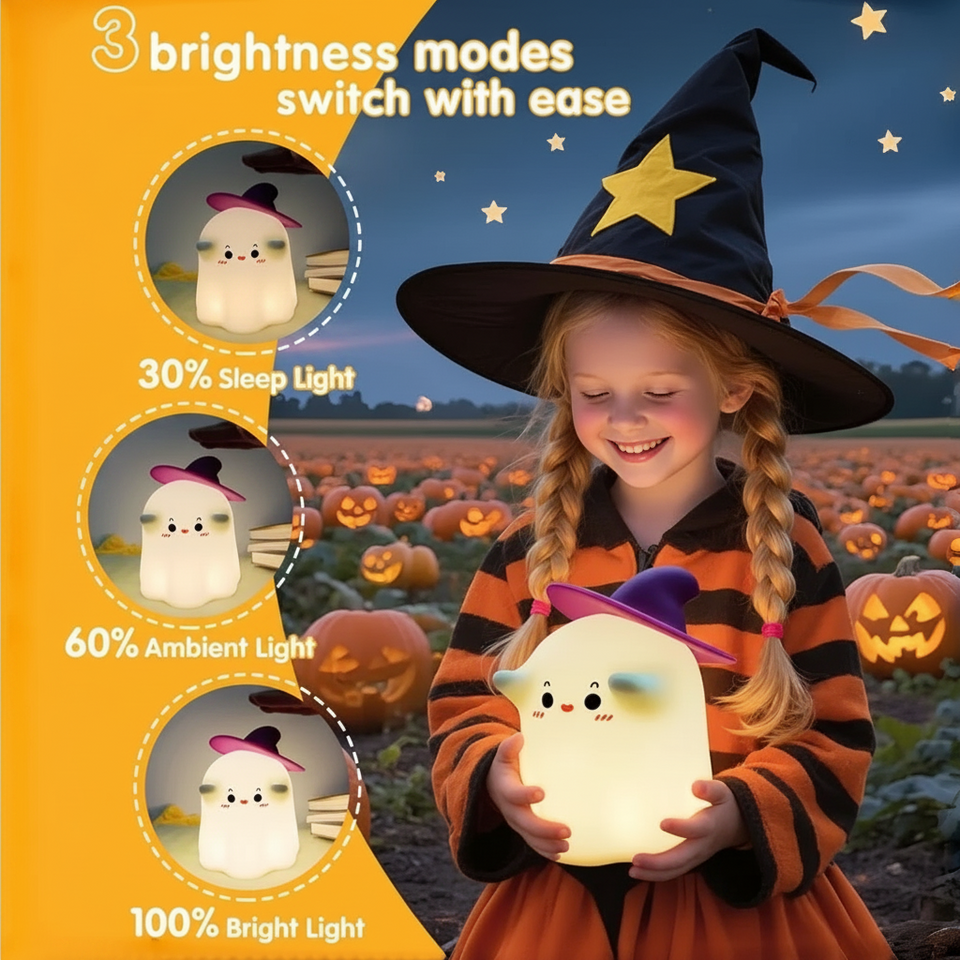 SpookyLamp – Niedlich & stimmungsvoll – Halloween-Nachtlicht