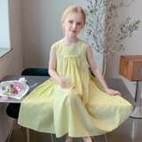 Summer Dress – Let og sommerlig – Gul sommerkjole