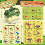 DinoWorld – Kreativ & Realistisch – Dino-Kopf-Spielset
