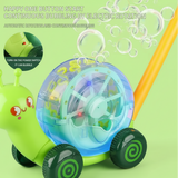 BubbleBuddy – Verspielt & interaktiv – Schnecke mit Seifenblasen