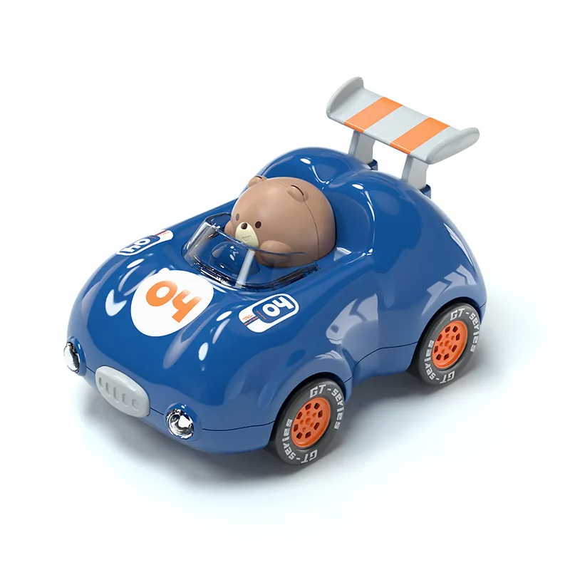 Push Car™ – Lysende racersjov – Legetøjsbil