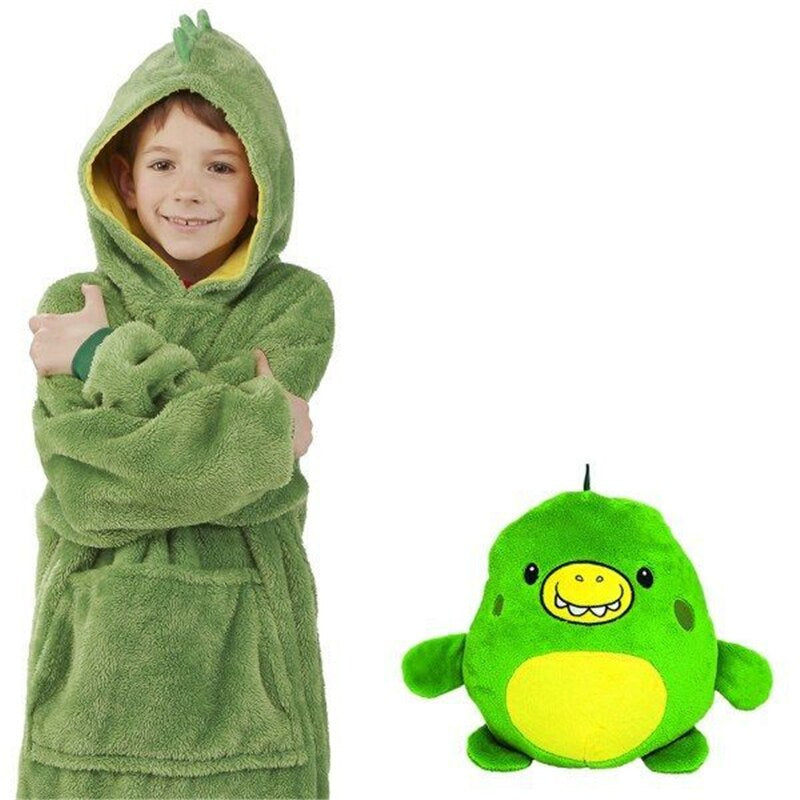 CuddleHoodie™ - Hættetrøje og kram i ét! - Varm og multifunktionel