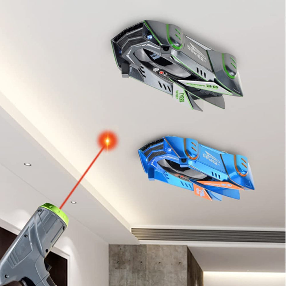 Laser Car™ - Kør over vægge med en laserstråle - Styrbar bil
