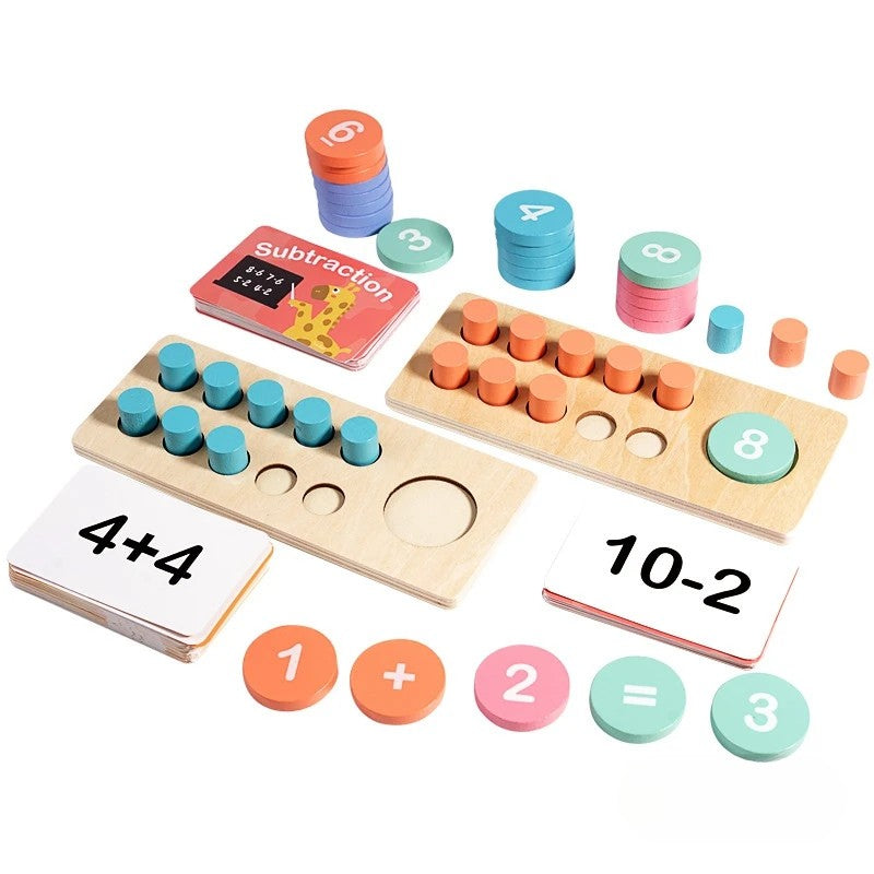 Woods™ - Mathe einfach machen - Mathe-Spielset für Kinder