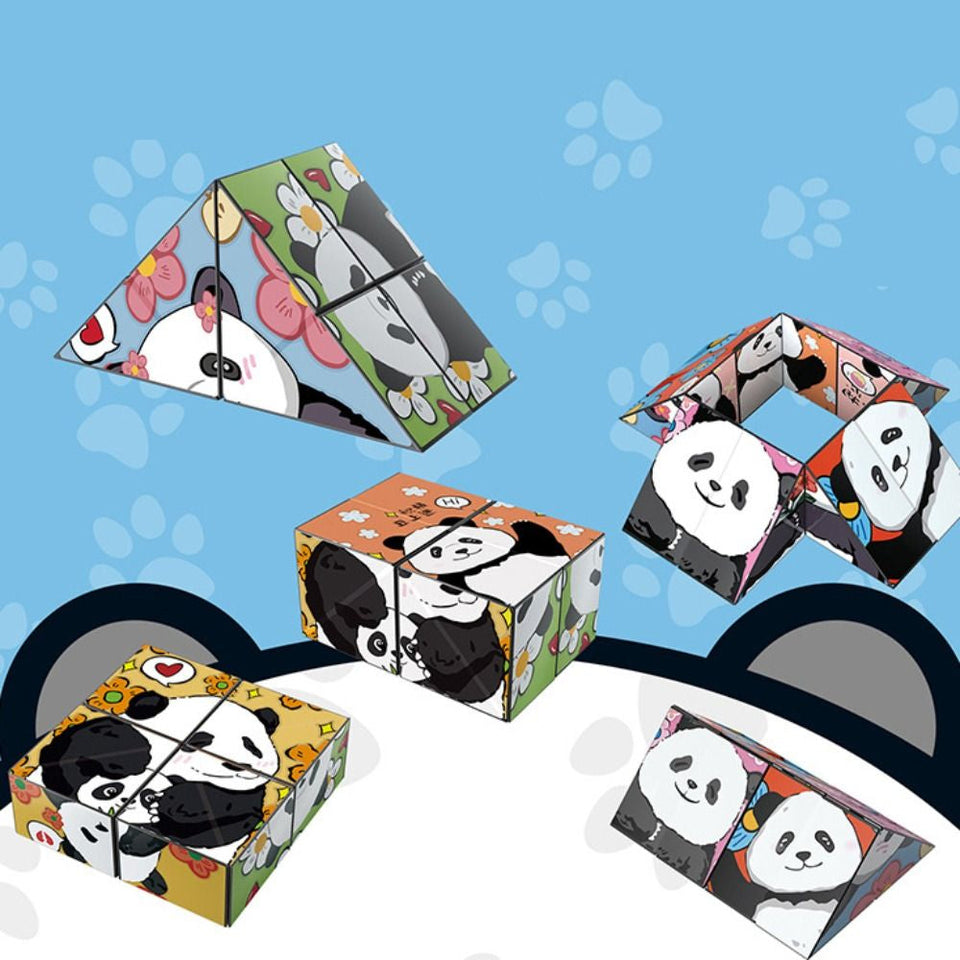 Panda Puzzle™ - lærerig underholdning - Puzzle Cube