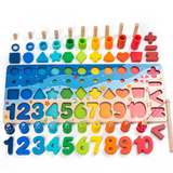 Woods™ | Entwicklung von Fähigkeiten - Montessori-Spielbrett aus Holz
