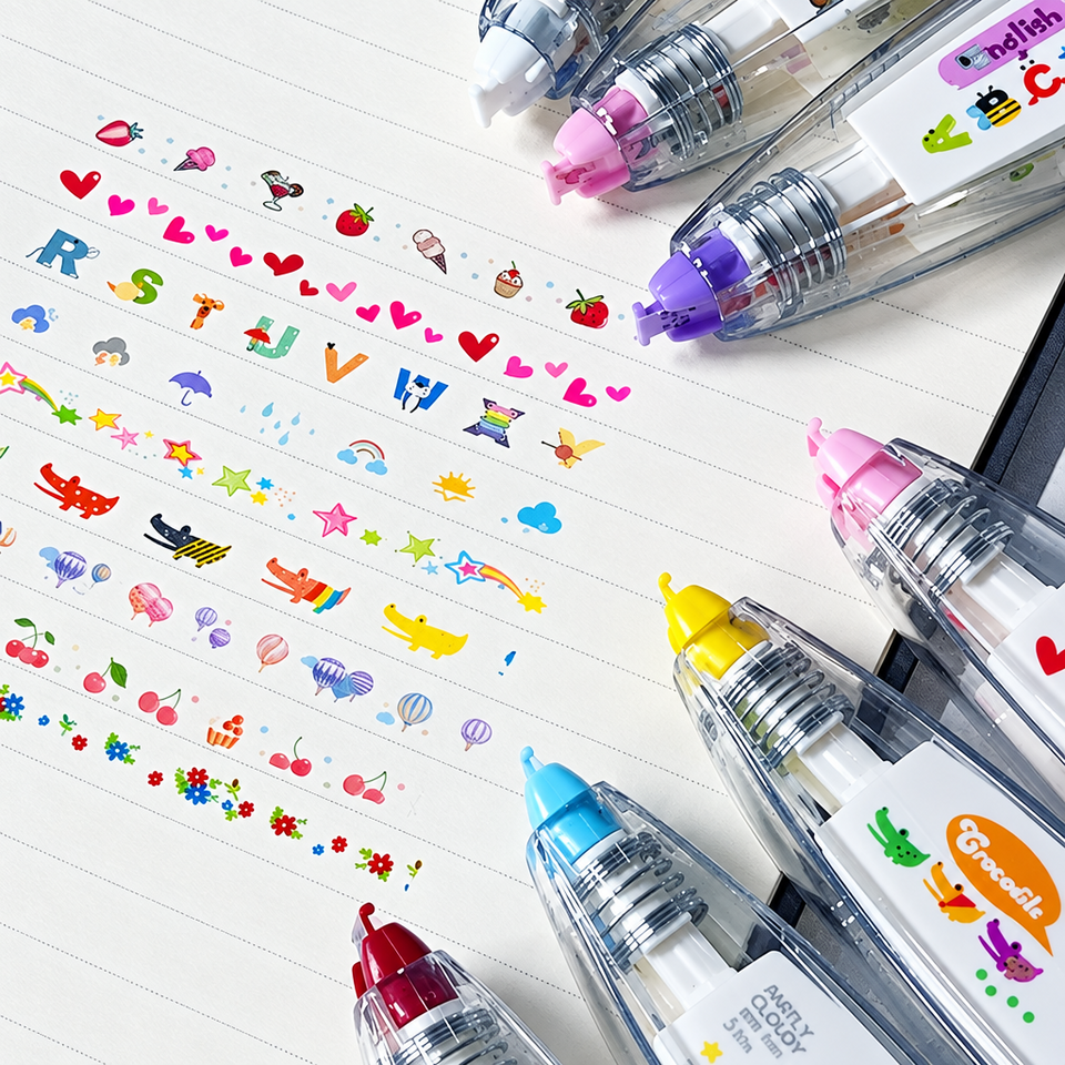 DoodleTape – Dekorative Klebebandrolle für Journaling und Basteln