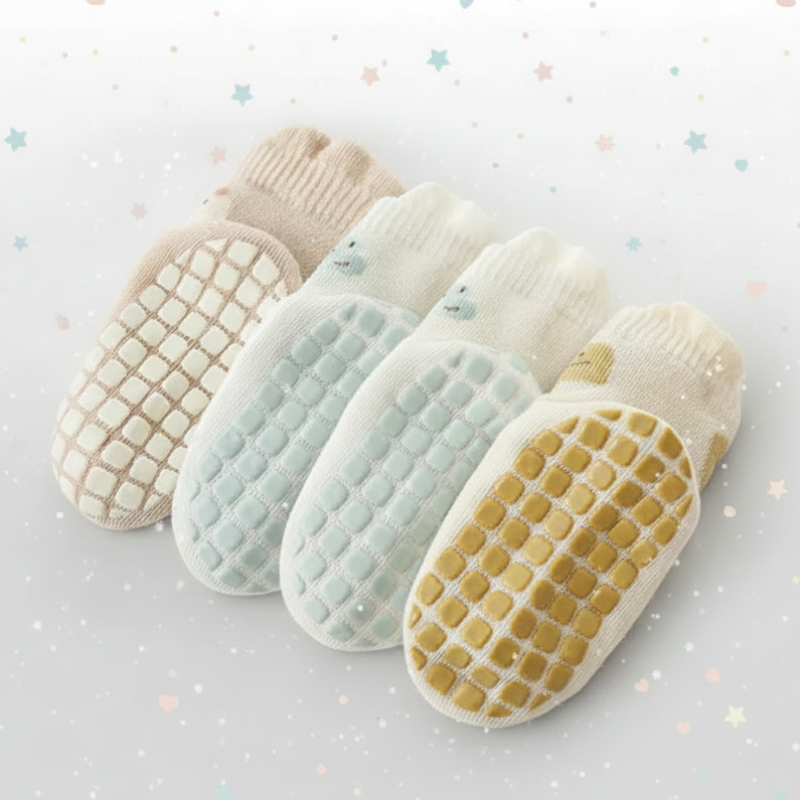 Soft Grip Socks – Bløde og praktiske – skridsikre babysokker