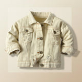 Candy Color Jeansjacke – Leichte Jeansjacke für Kinder