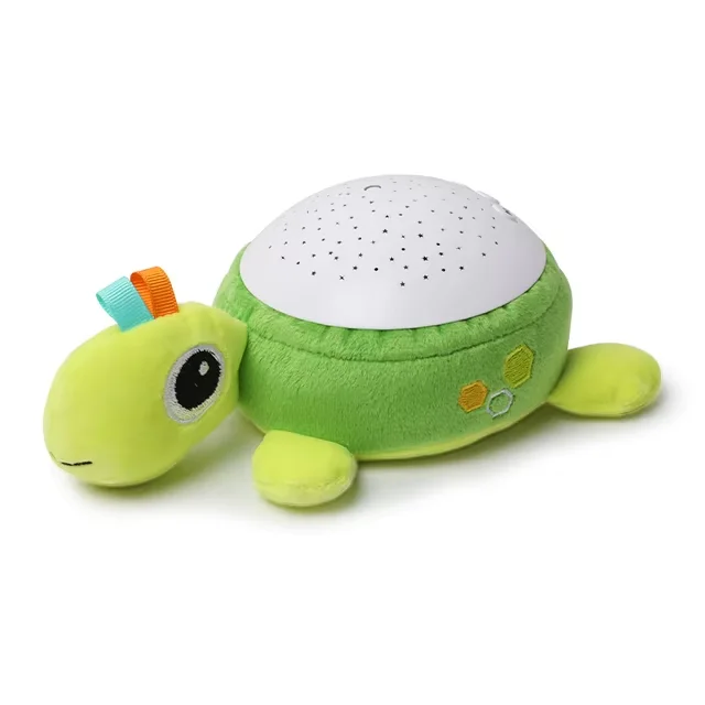 StarPlush – Blød og beroligende – krammedyr med natlampe-projektor