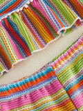 RainbowBloom – Farbenfroh & niedlich – Kinderoutfit „Flower Power“
