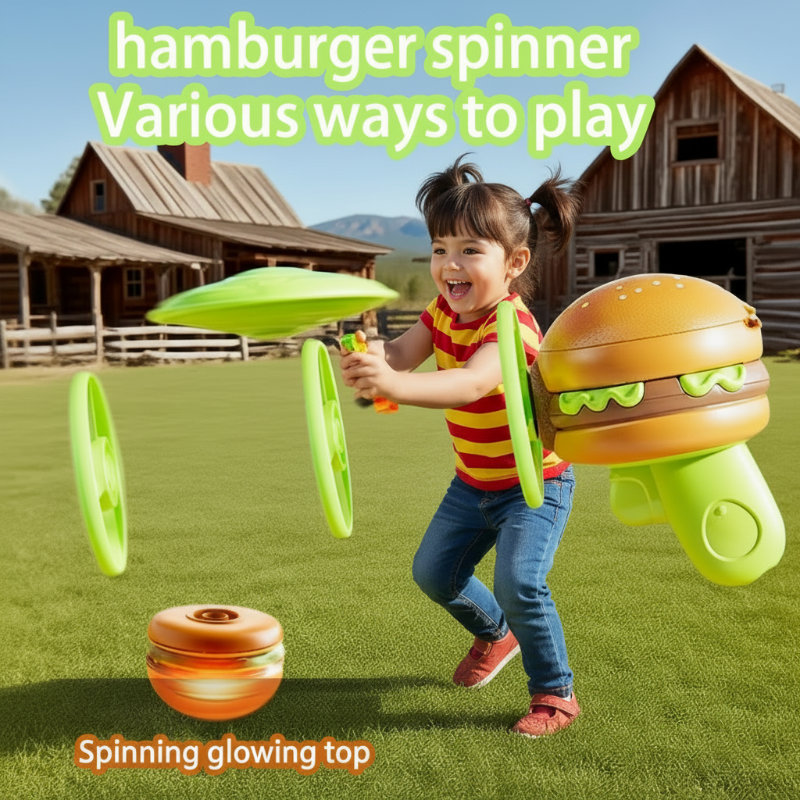 Flying Disk Toy – Kreativ & in Bewegung – Gyro Gun