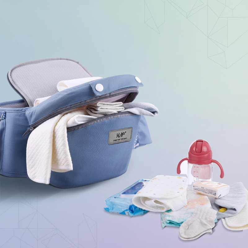 CozyCarry – Praktisch & verstellbar – 3-in-1-Kindertrage
