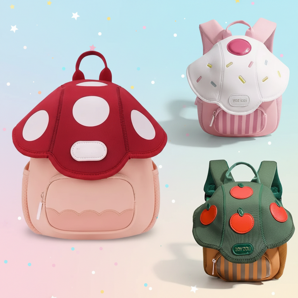 MushroomPack – Niedlich & praktisch – Kinderrucksack-Design