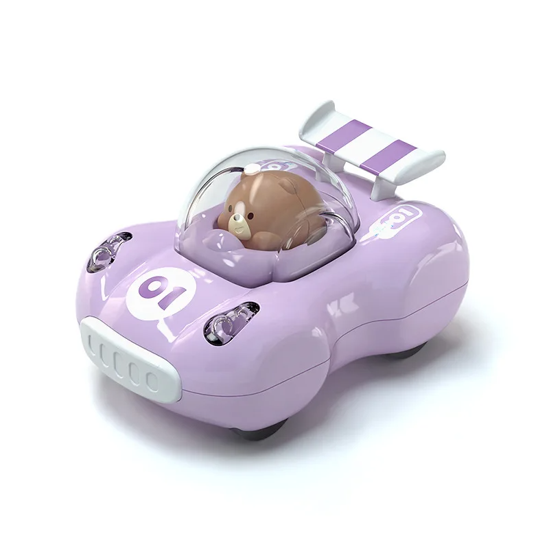 Push Car™ – Lysende racersjov – Legetøjsbil