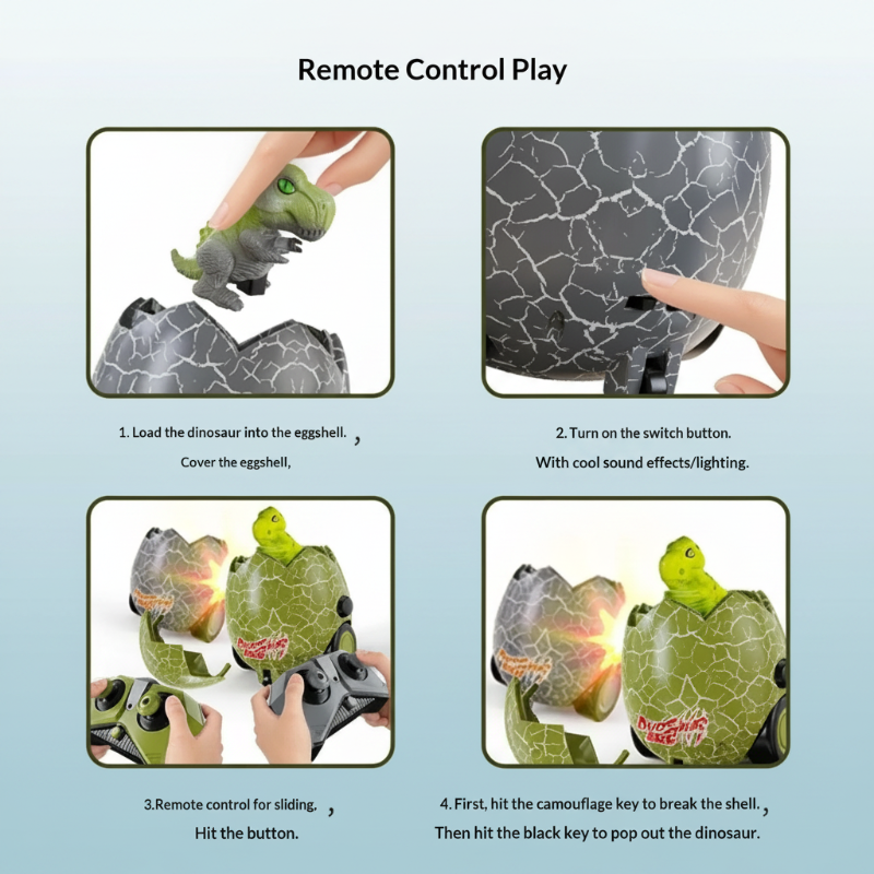 RoarPlay – Spannend & interaktiv – RC-Dinosaurier-Ei